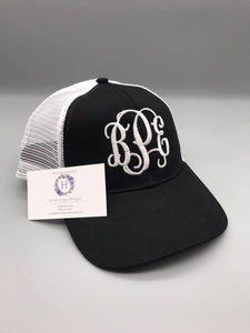 Monogrammed Woman's Trucker Hat