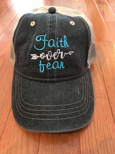 Faith Over Fear Woman's Hat