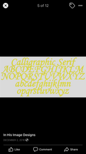 Load image into Gallery viewer, Standard Monograming add on