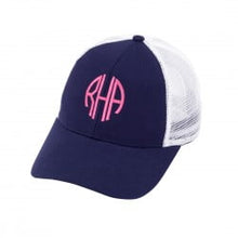 Load image into Gallery viewer, Monogrammed Woman&#39;s Trucker Hat