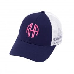 Monogrammed Woman's Trucker Hat